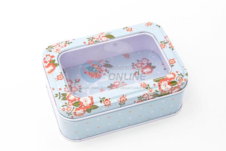 Popular Multi-use Rectangle Tin Storage Cases Set for Sale