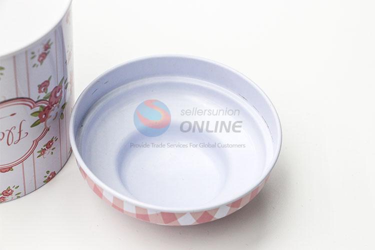 China Factory Rround Tinplate Cans with Lid