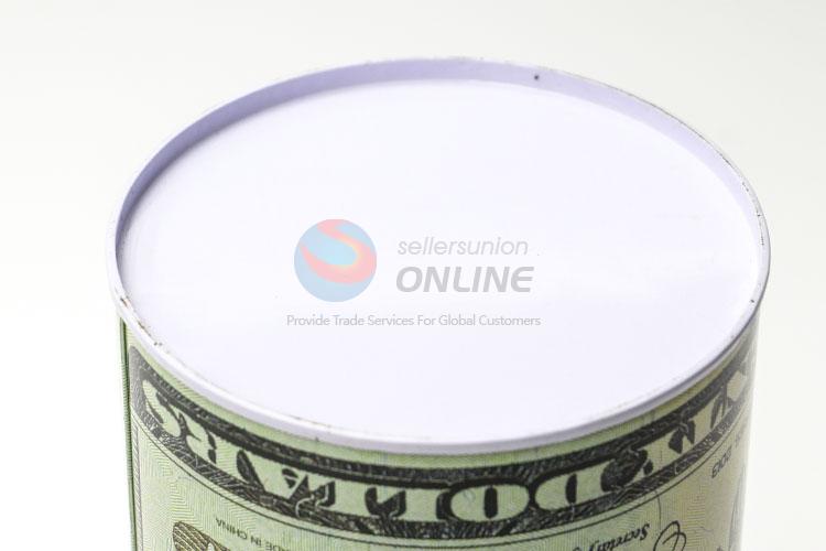 Popular Round Can Money Bank Tin Box for Sale