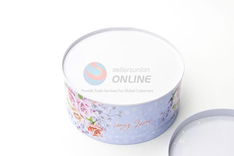 Cheap Price Round Tin Boxes Set for Storage