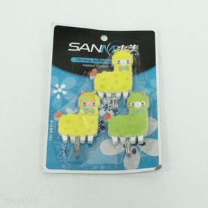 Factory High Quality 3pcs Cartoon Pattern Plastic Hook for Sale