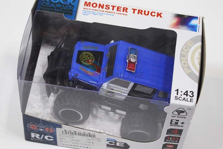 High Quality Monster Truck 1:43 Off-Road Police Vehicle