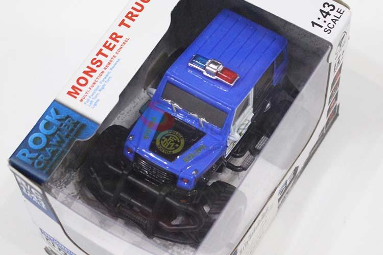 High Quality Monster Truck 1:43 Off-Road Police Vehicle