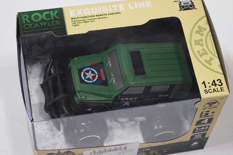 Exquisite Line Military Off-Road Vehicle Plastic Model Toy Car