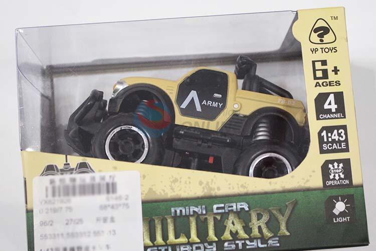 Custom Military 1:43 Off-Road Vehicle Model Toy Car