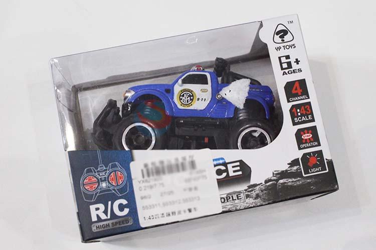 Best Sale Plastic Off-Road Vehicle Police Car Toy Car