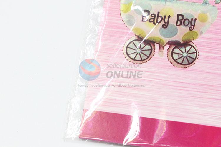 New Arrival  Baby Carriage Foil Balloons Aluminum Balloon for Wedding Decoration