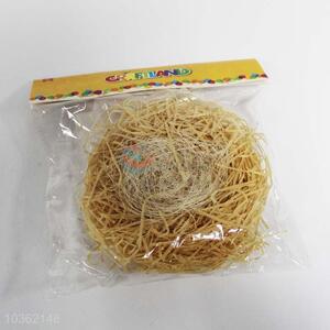 Jute bird's-nest easter decorations