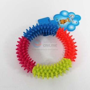 New Arrival Rubber Dog Toy Colorful Pet Chew Toys