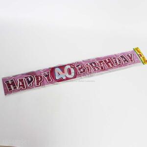 Happy Birthday Banner for Festival Decorations