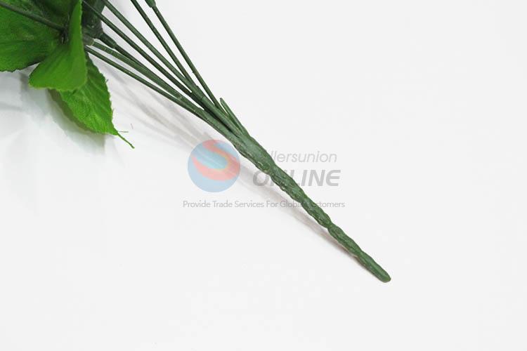 Fancy design hot selling fake bouquet artificial Prunus japonica