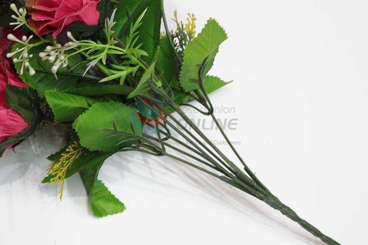 Bottom price factory supply fake bouquet artificial flower