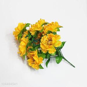 Top manufacturer low price fake bouquet artificial peony