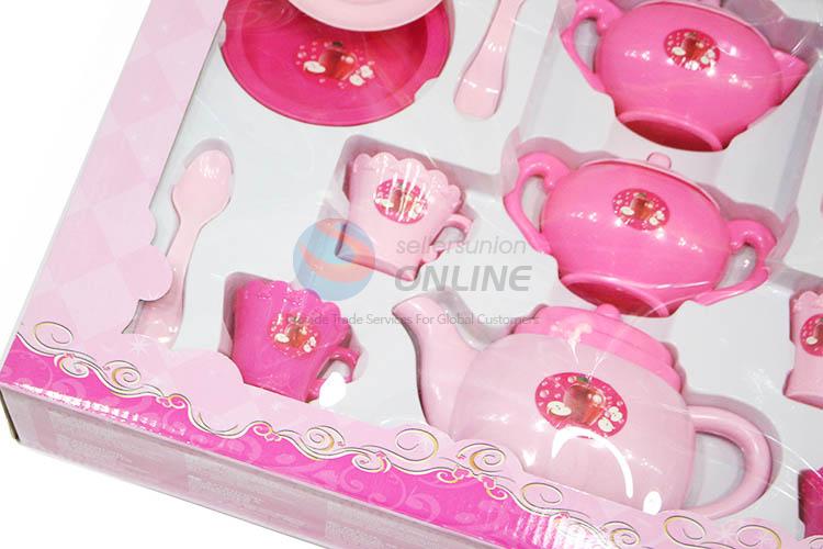 Latest Plastic Tableware Tea Set Simulation Kitchen Set Toy