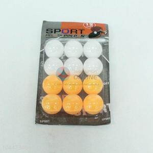 12Pcs Pingpong Ball Table Tennis Suit