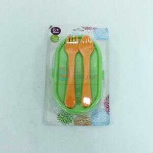 Plastic tableware set for 6+ meses children