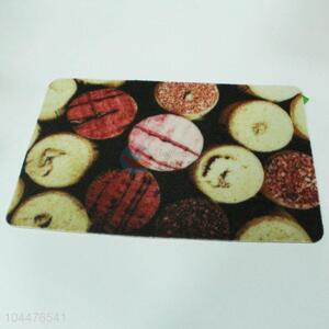 Good quality cheap polyester floor mat