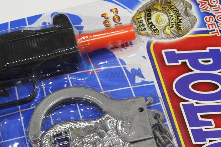 Wholesale fashionable low price police tool set toy