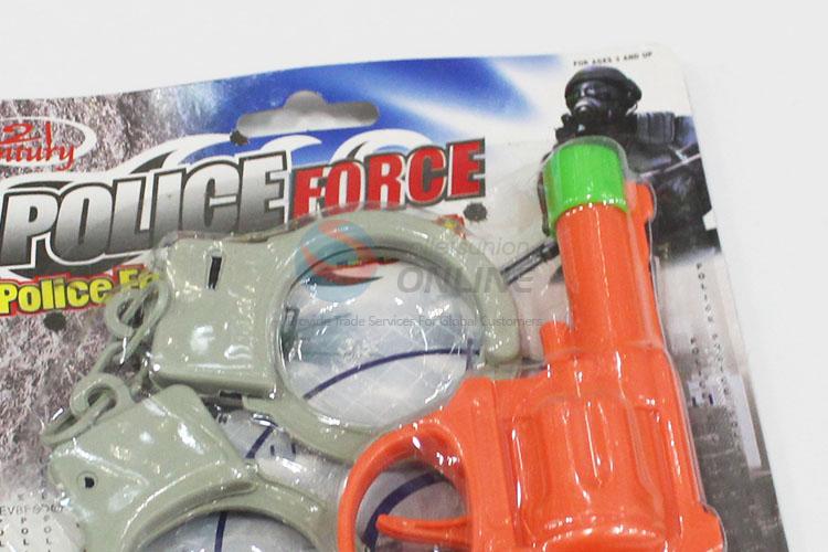 Best cool low price police equipment model toy