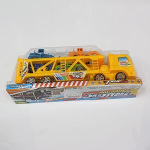 Bottom price nice design plastic toy truck&car set