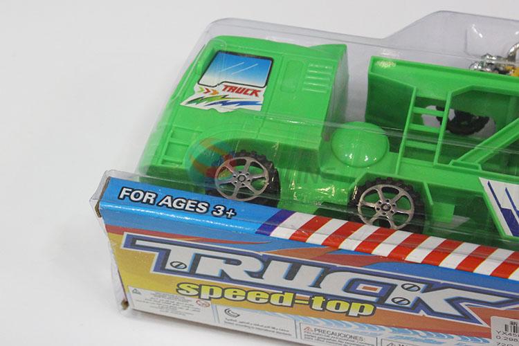 Fashion design plastic toy truck&car set