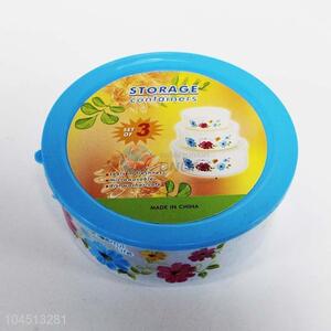 Wholesale Cheap 3PCS Plastic Box Lunch Box