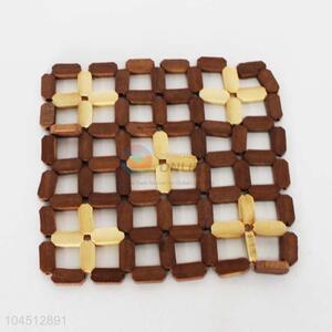 Top quality household square bamboo heat pad