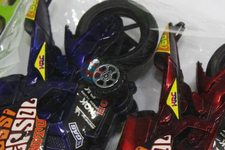 Cool high sales 2pcs blue/red motorbike toy