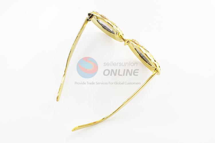 Vintage golden round eyewear glasses eyewear frames for party