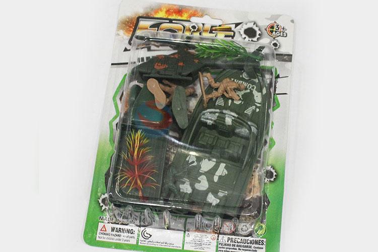 Cheap Promotional Combat Set Plastic Military Set Toy for Children