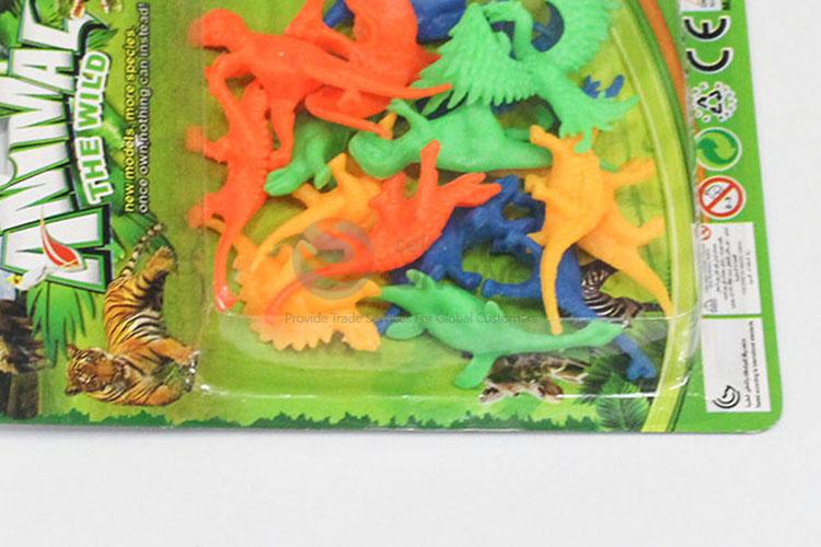 Cheap and High Quality Small Educational Toys Animal Model Plastic Dinosaur Toys