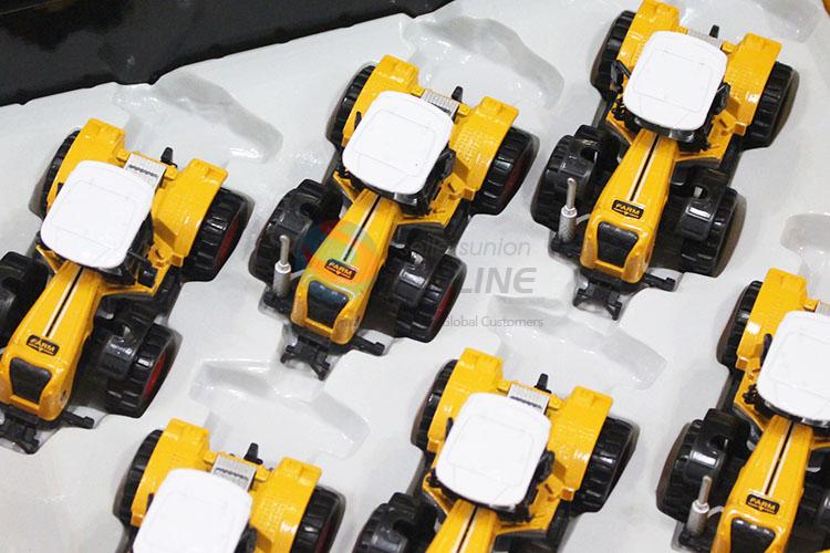 Cool high sales 6pcs simple construction vehicle toy