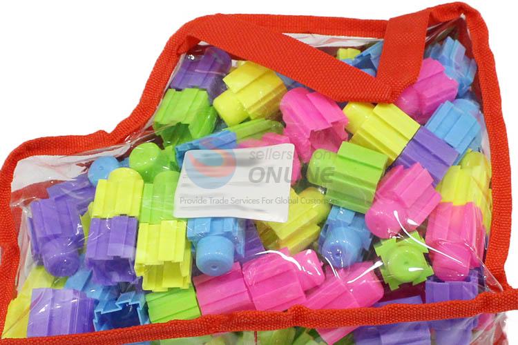 Children Educational Toy 100 Pieces Plastic Building Blocks