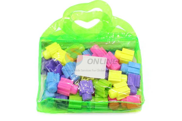 Wholesale Non-Toxic 40 Pieces Educational Plastic Building Block