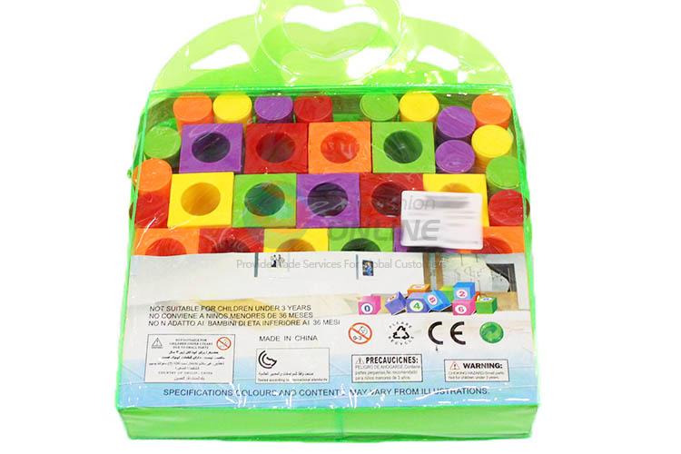 Wholesale Environment Friendly 30 Pieces Educational Plastic Building Block