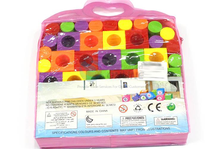 Unique Design 30 Pieces Plastic Building Block Pre-School Toy