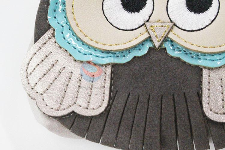 Owl shaped pu cartoon coin purse