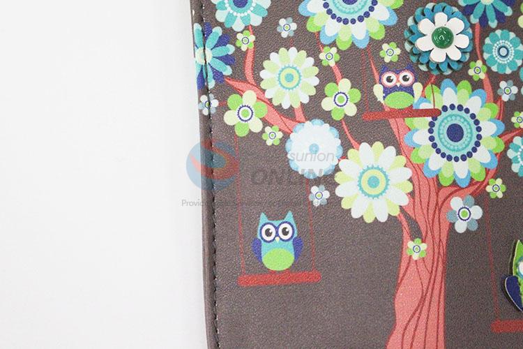 Owl pu bank/id card bag