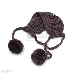 Delicate design good quality <em>earmuff</em> with fuzzy ball