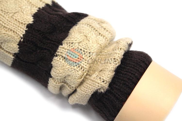 Cheap wholesale best selling long knitted gloves