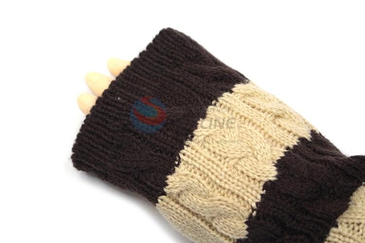 Cheap wholesale best selling long knitted gloves