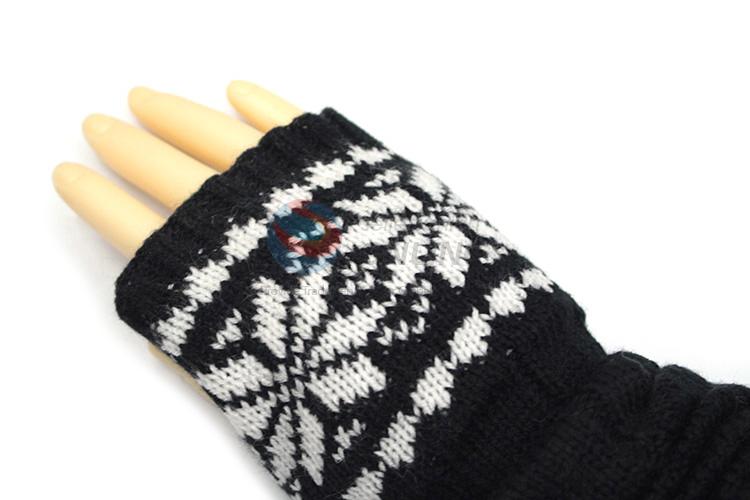 Cheap high quality long knitted gloves