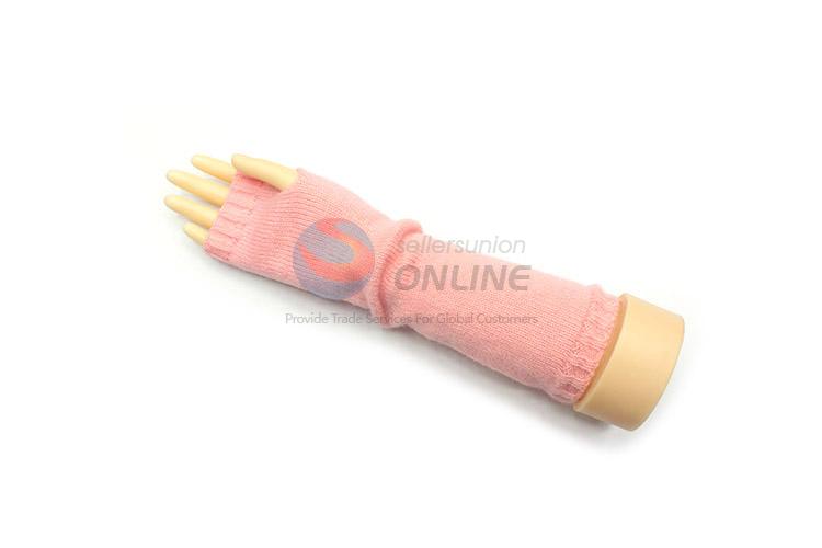 Made in China cheap long knitted gloves