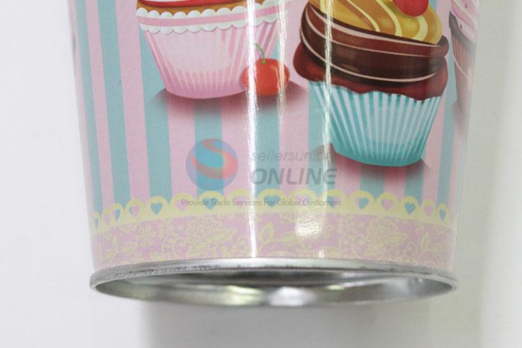 Factory direct tinplate flower pot 