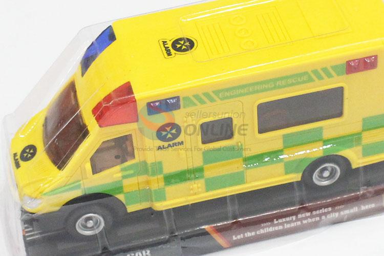 Wholesale simple style ambulance car toy