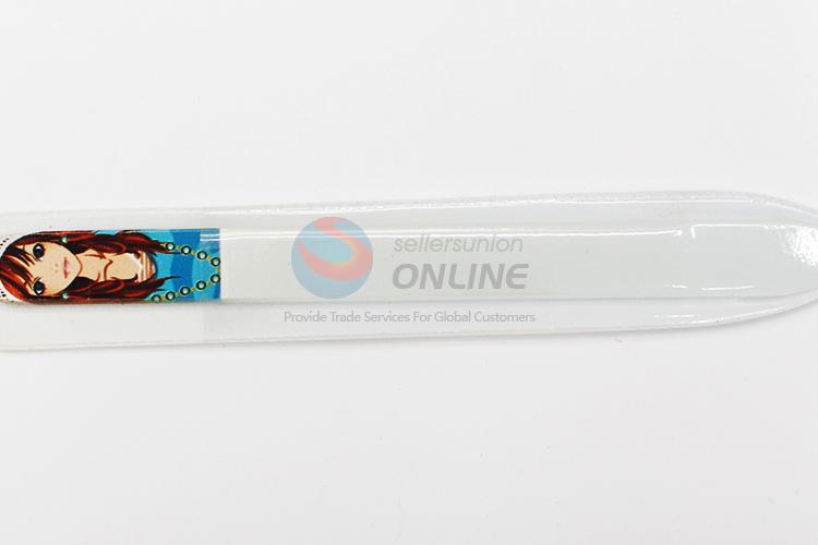 Good quality pretty girl pattern nail file