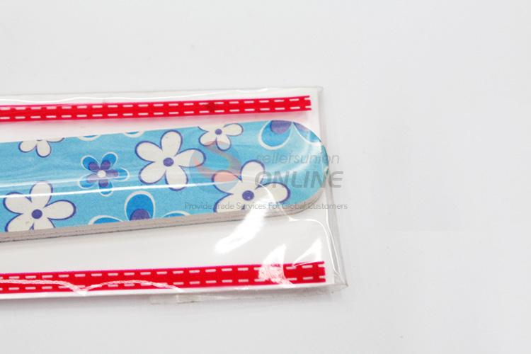 Cheap popular flower pattern nail file