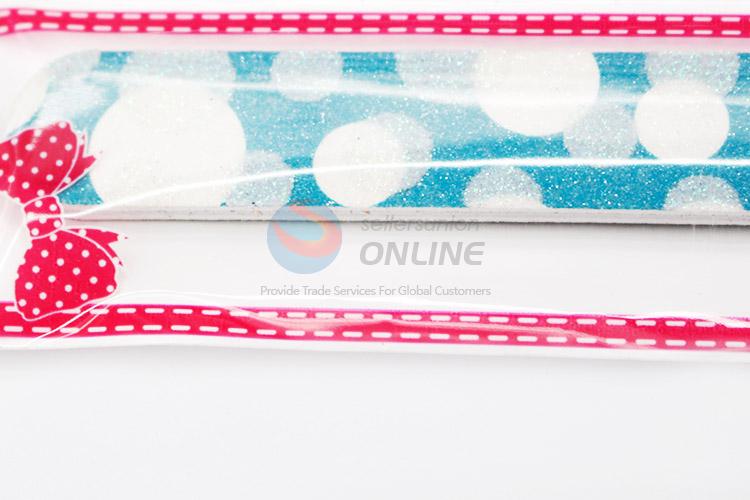 Popular hot sales blue&white nail file