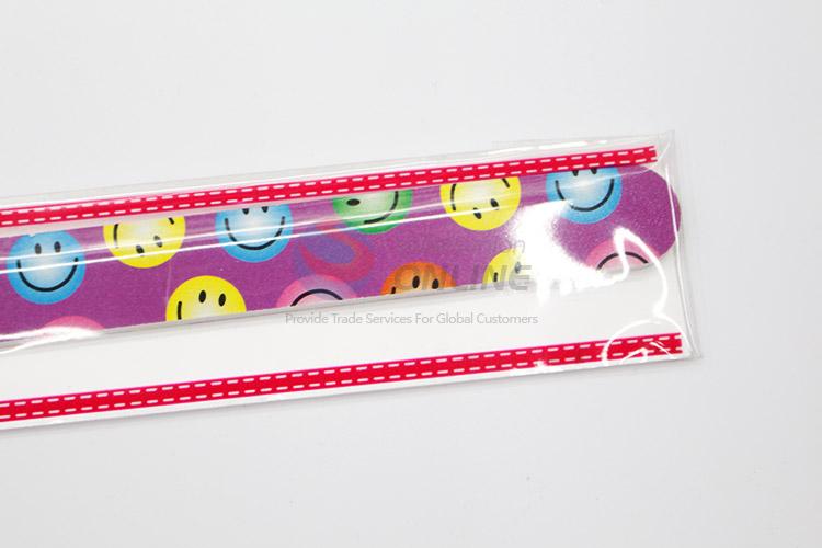 Lovely top quality smile face pattern nail file