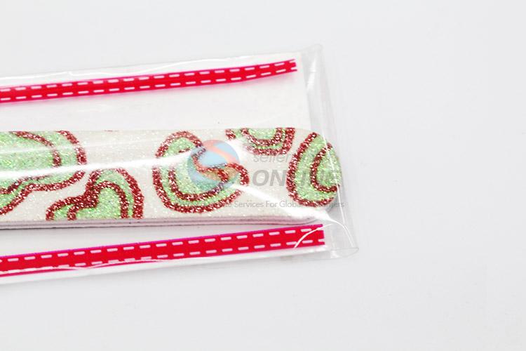 Low price cute useful heart pattern nail file